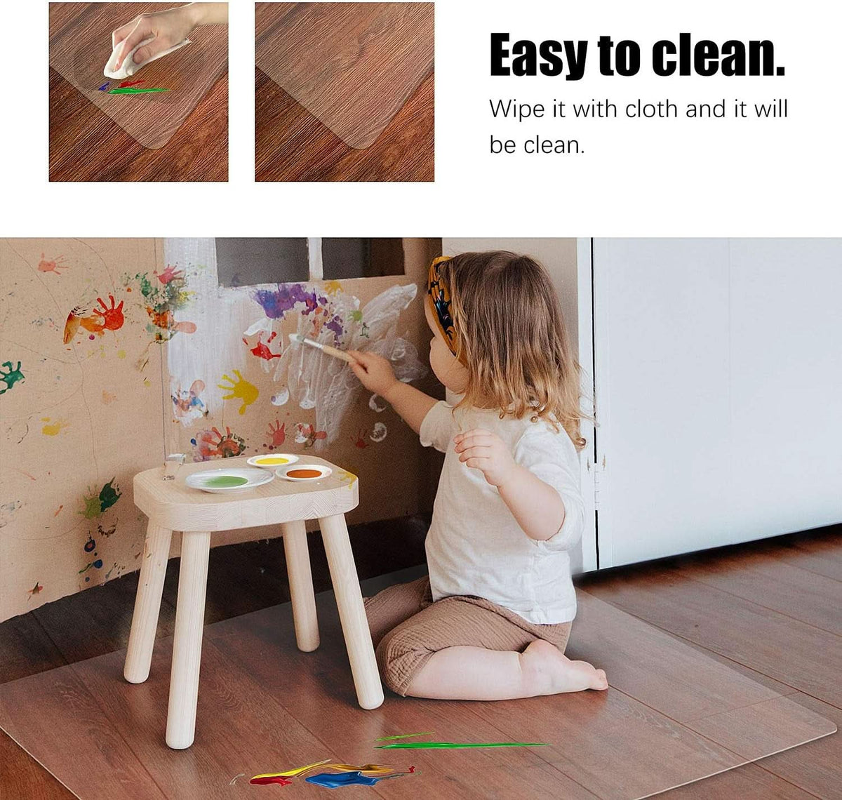 Clear Chair Mat 36 By 48 For Hard Floors Office Home