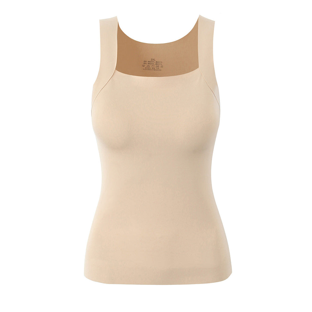 Women's Solid Seamless Base Layer Vest