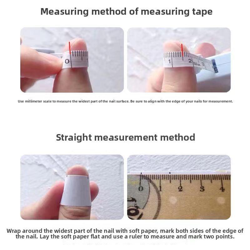1054- Handmade press on nails fake nails removable Handmade Drawing Nails