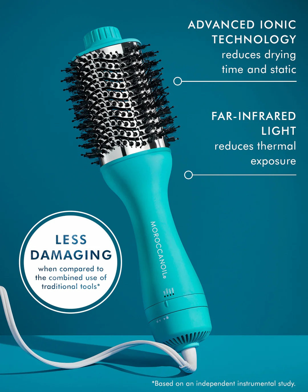 Moroccanoil Effortless Style 4-in-1 Blow-Dryer Brush