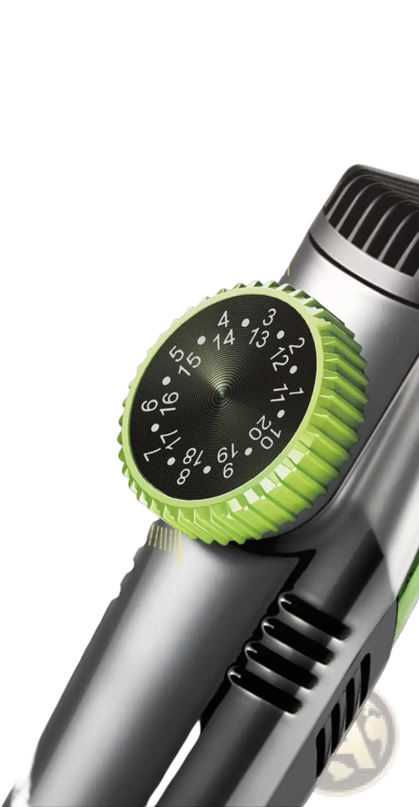 Electric Hair Trimmer with Vacuum and Digital Display