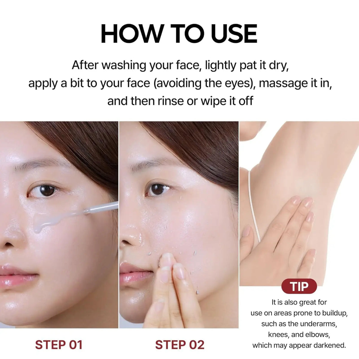 Exfoliating Liquid Deep Cleansing Skin Oil Control 80ml