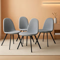 Grey Swivel Dining Chairs Set Of 4 For Modern Kitchen