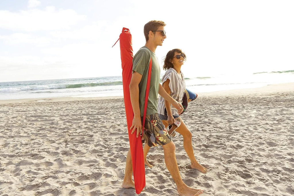 Premiere UPF 50 Plus Umbrella Shelter Weatherproof 8Ft Red