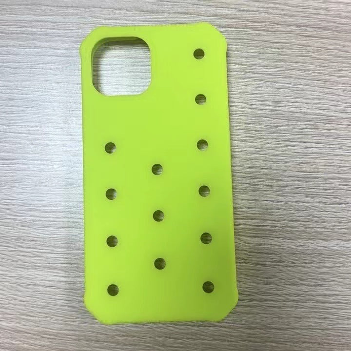 Silicone Case With Holes, Compatible With The 14 Pro Max, Silicone Material