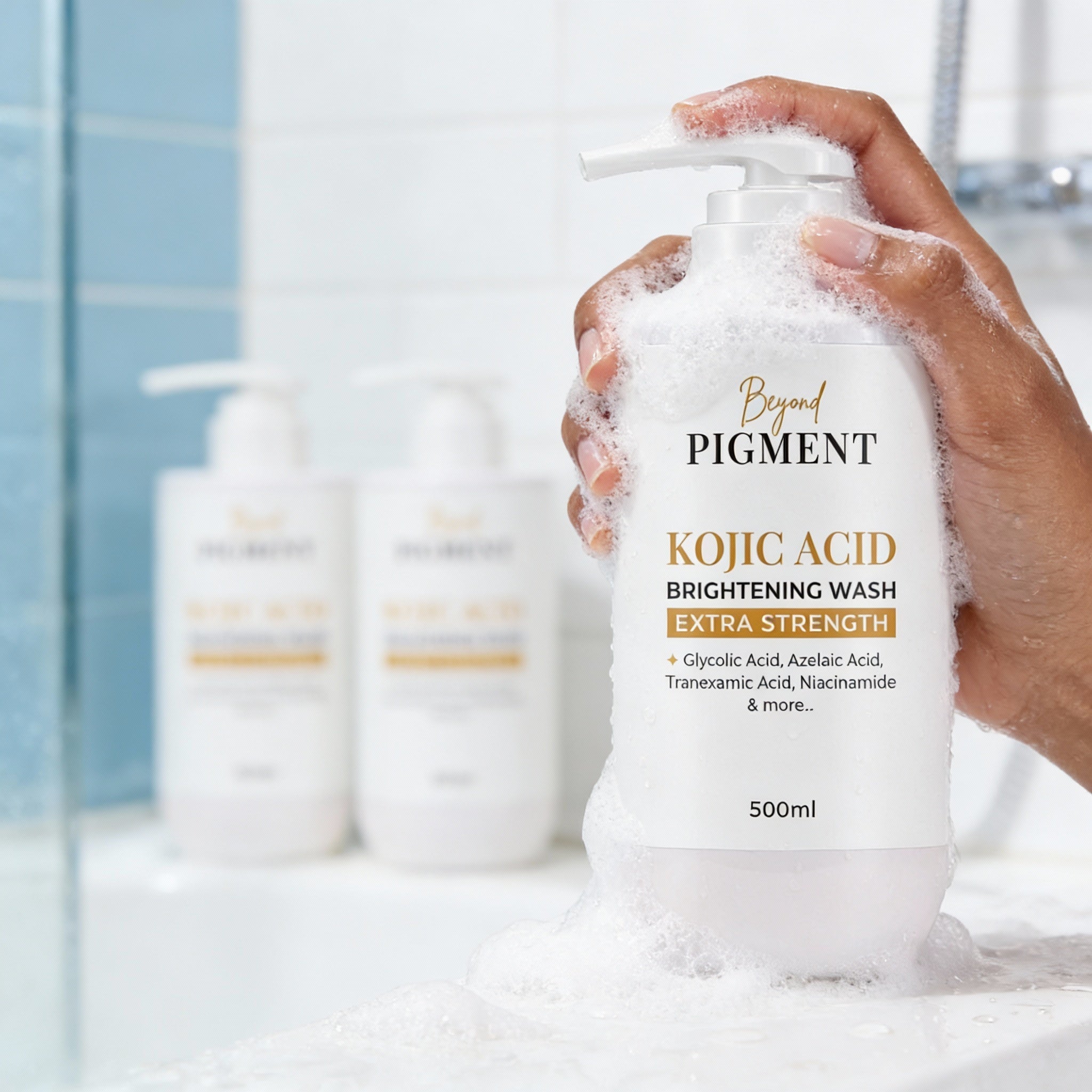 Kojic Acid Brightening Wash – Extra Strength
