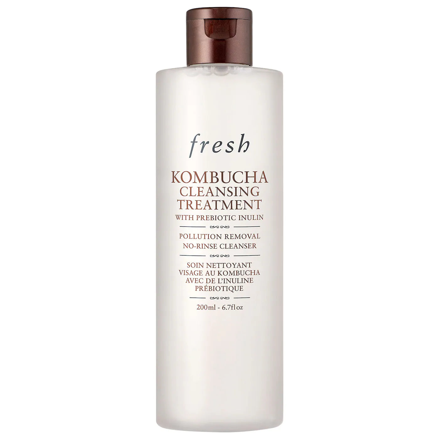Fresh Kombucha 2-in-1 No-Rinse Cleanser & Prebiotic Treatment 6.7 OZ