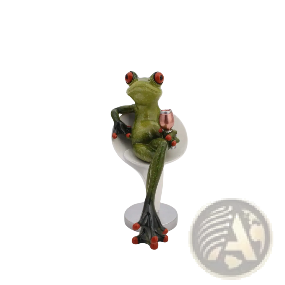 Frog Resin Figurine Whimsical Home Decor Statues