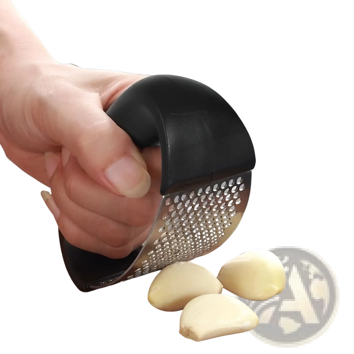 Garlic Press Stainless Steel Ergonomic Manual Mincer Tool