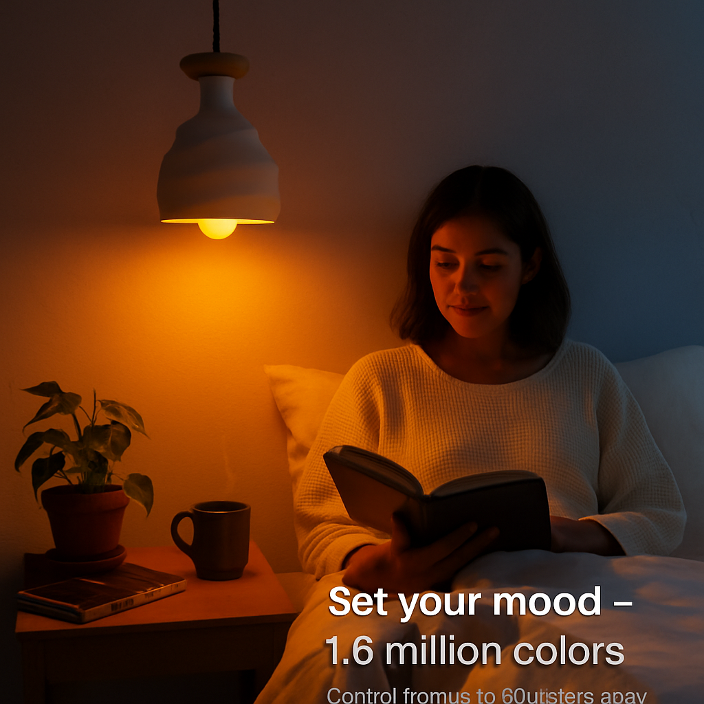 1.6 Million Color Smart Wireless LED Bulb Light
