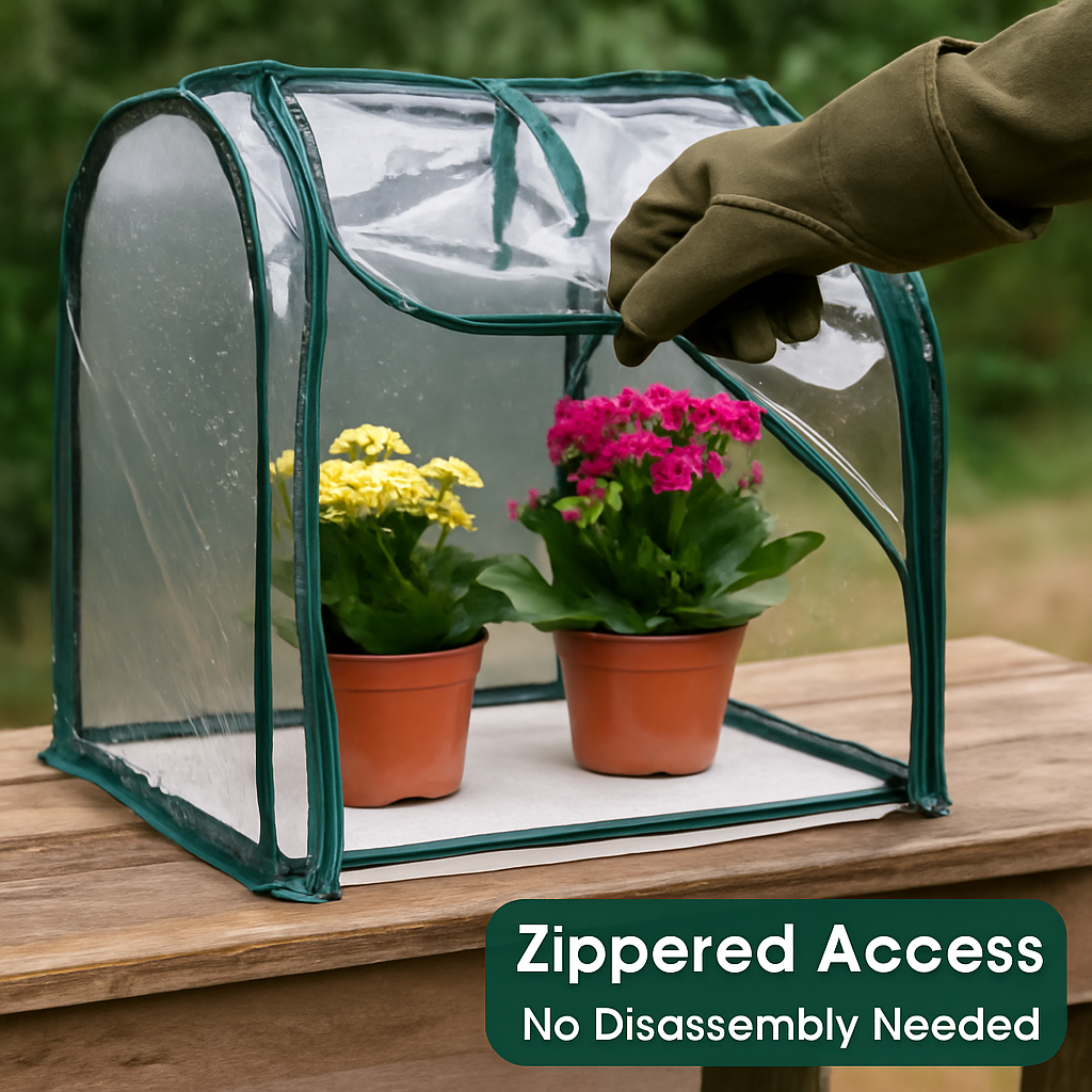 28.94" x 21.46" x 27.76" Tabletop Mini Greenhouse Portable Greenhouse for Spring Indoor Outdoor Garden Tent for Seed Starting Plant Protection Gardeni