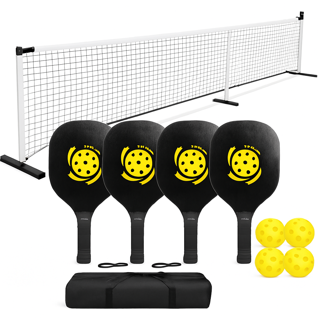 Portable Pickleball Net Set for Home Courts and Play