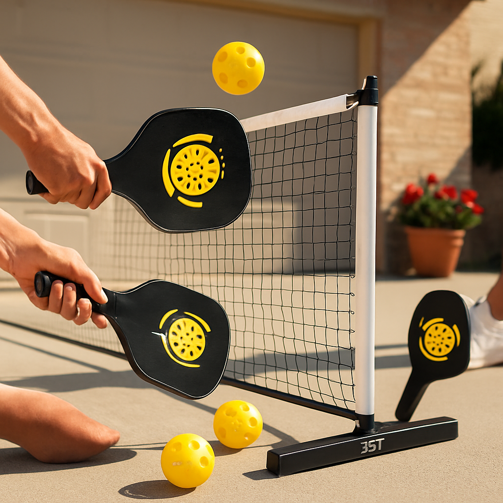 Portable Pickleball Net Set for Home Courts and Play