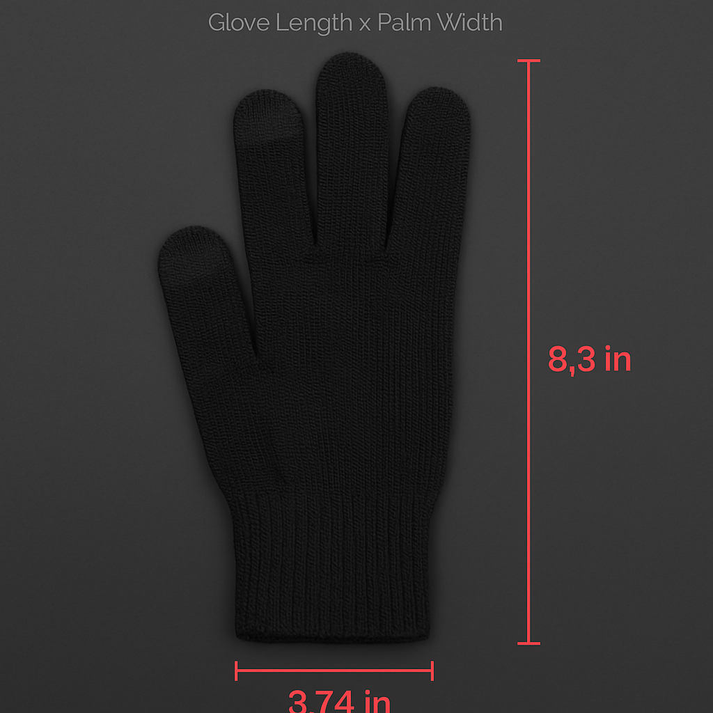 Unisex Winter Knit Gloves Touchscreen Outdoor Windproof Cycling Skiing Warm Gloves