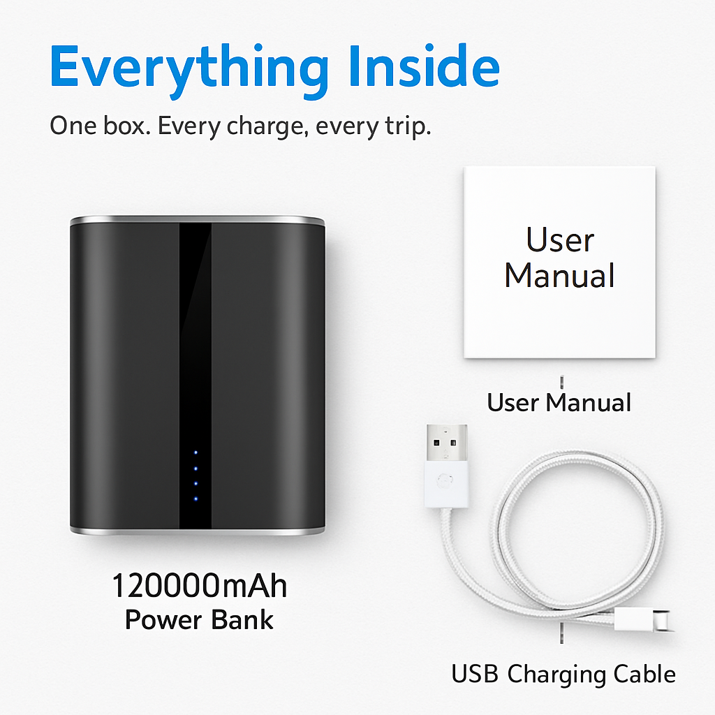 12000mAh Portable Charger with Dual USB Ports 3.1A Output Power Bank Ultra-Compact External Battery Pack Fast Charging for IOS Phone Samsung Xiaomi ZT