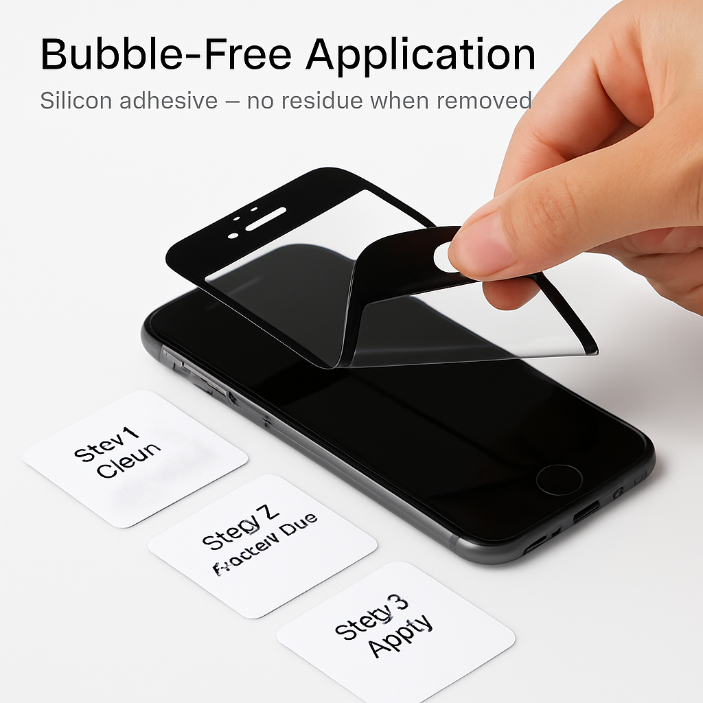 3D Curved Tempered Glass Full Cover Screen Protector for Apple iPhone 6