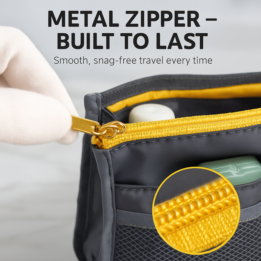 Handbag Organizer for Travel - Spacious Pockets