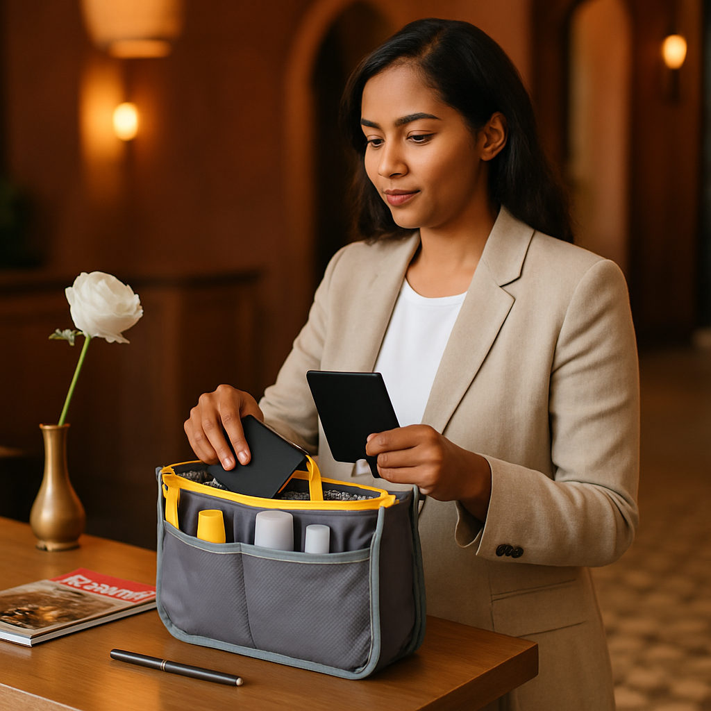 Handbag Organizer for Travel - Spacious Pockets