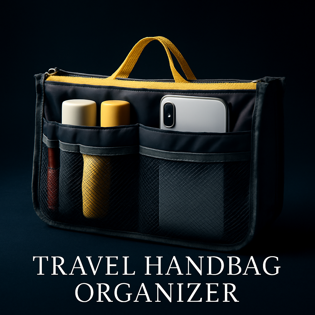 Handbag Organizer for Travel - Spacious Pockets