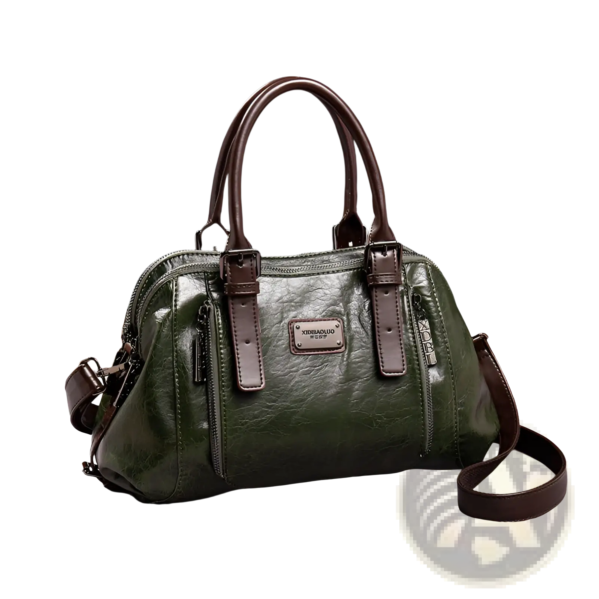 Genuine Leather Crossbody Handbag Vintage Tote Bag