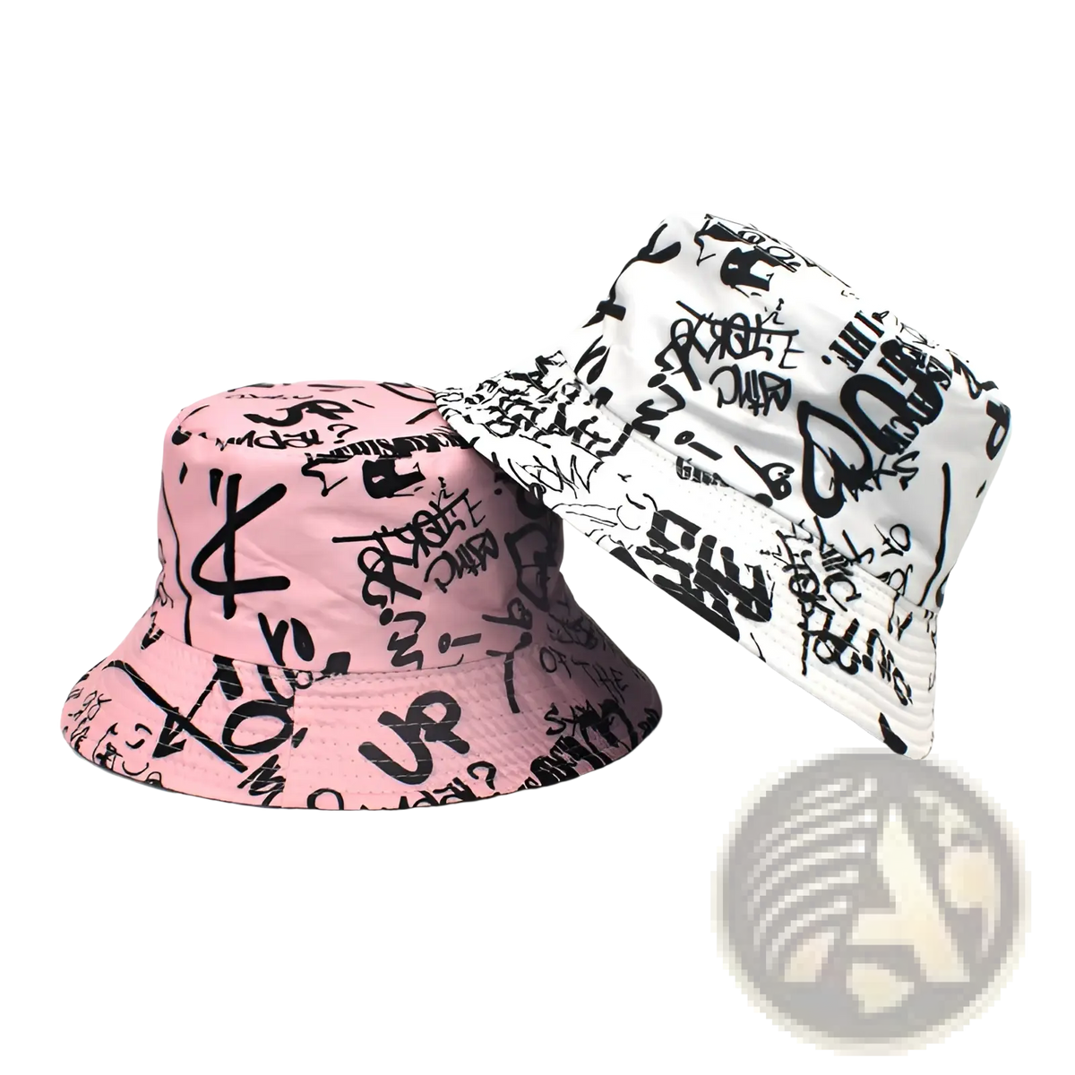 Graffiti Bucket Hat Sunscreen Breathable Travel Cap