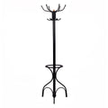 Vintage Metal Coat Hat Tree Stand Clothes Hanger