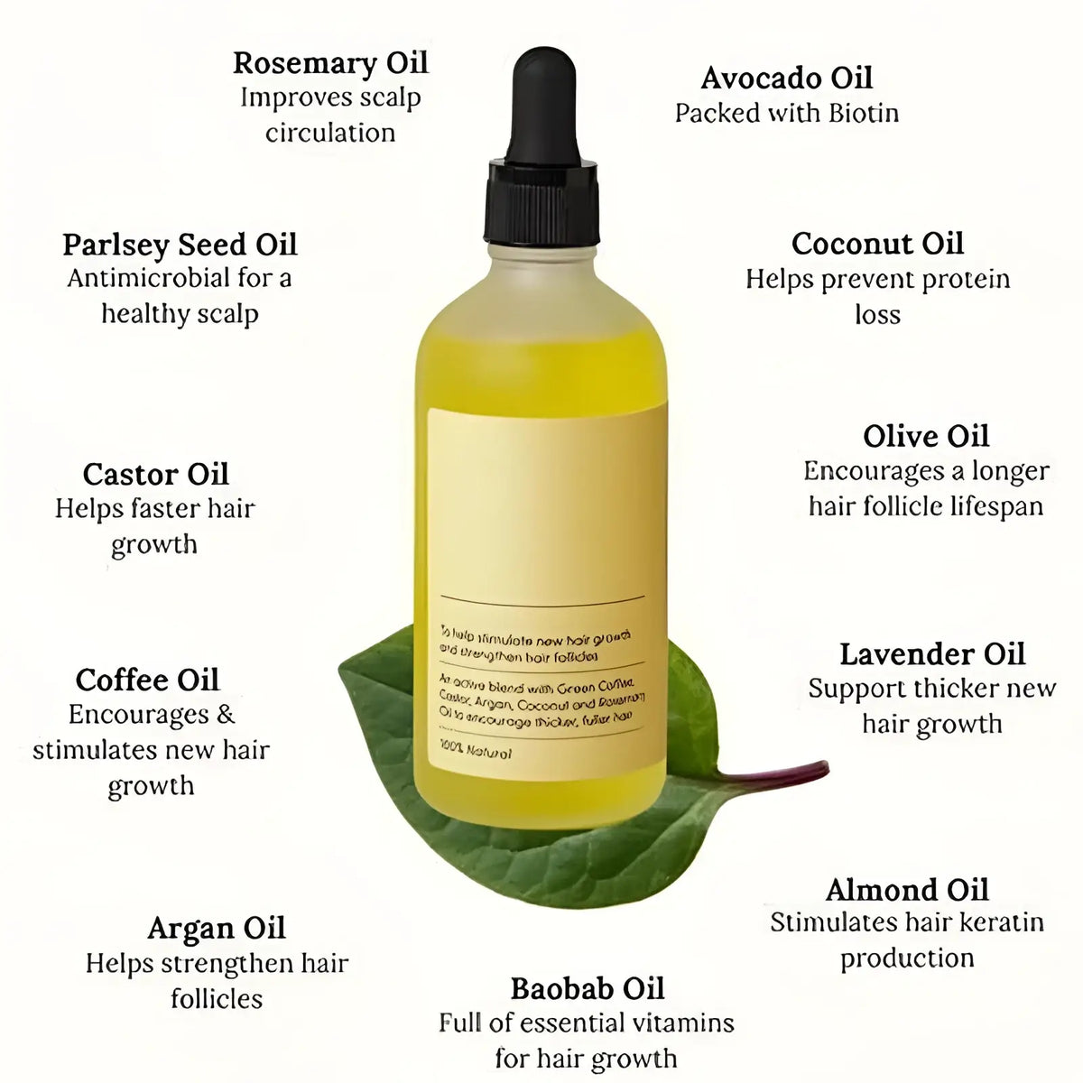 Hair Growth Oil Moisturizing Repair Serum 60ml