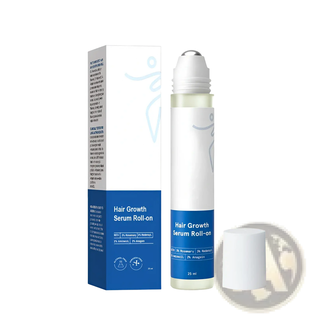 Hair Growth Serum Roll-on for Scalp and Frizzy Hair Care