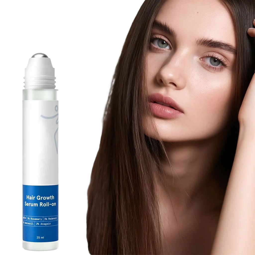 Hair Growth Serum Roll-on for Scalp and Frizzy Hair Care