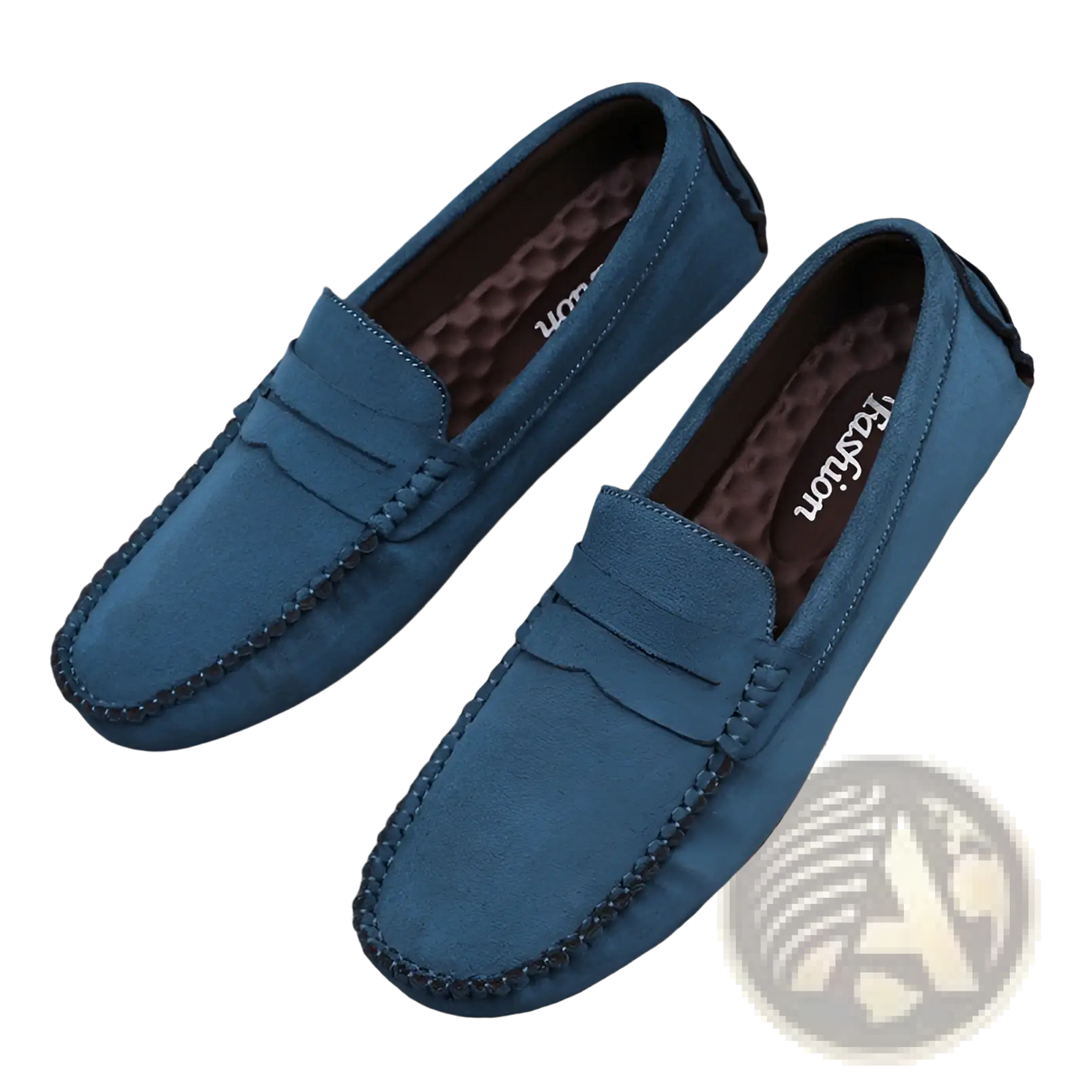 Hand-stitched Suede Loafers Handmade Velvet Shoes