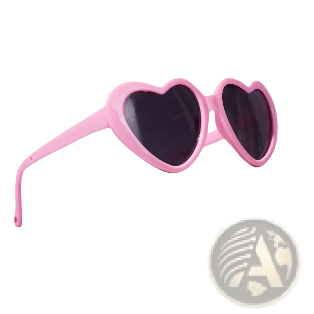 Heart Shaped Fashion Sunglasses for Pets and Dolls