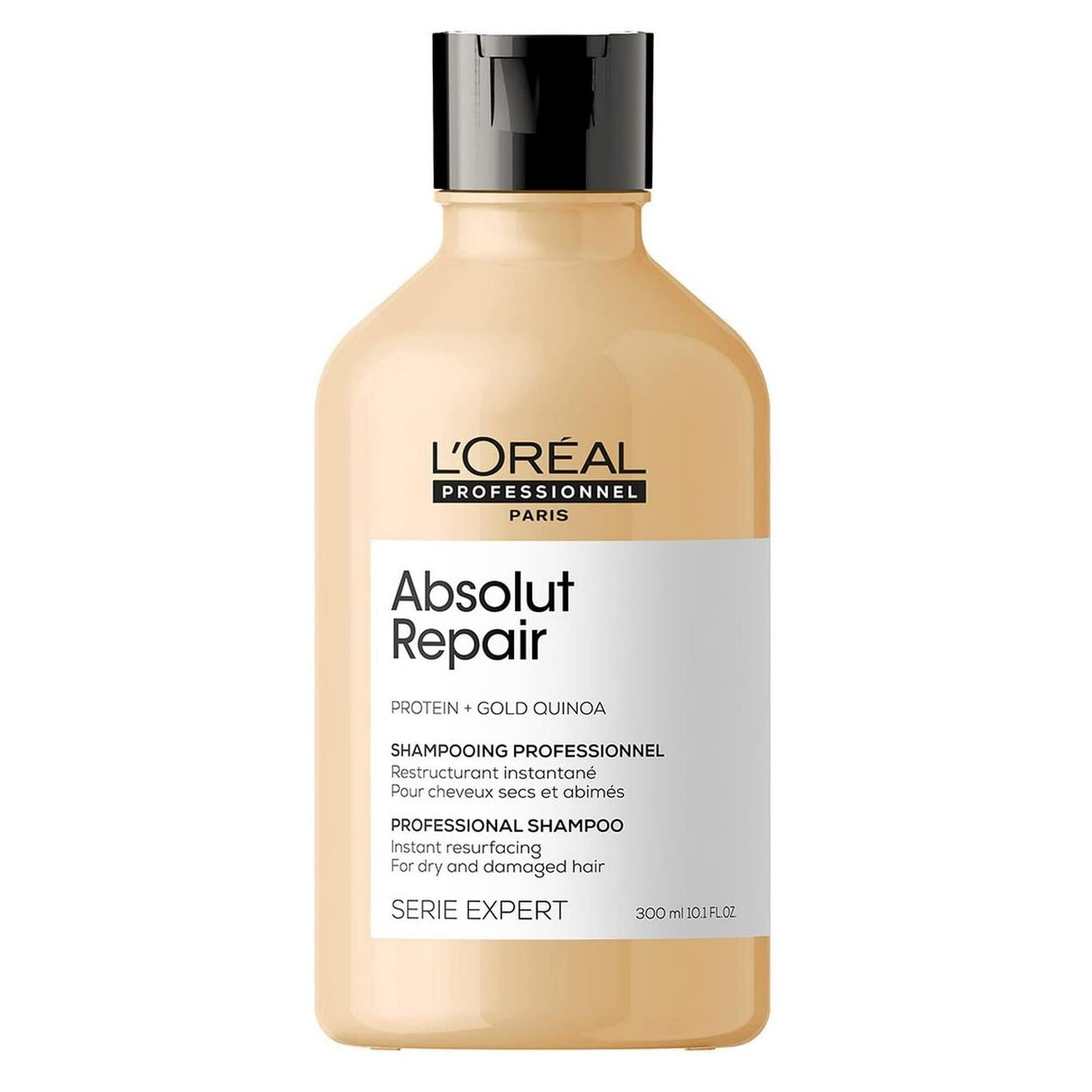 Loreal Serie Expert Absolut Repair Protein+Gold Quinoa Shampoo 300ml