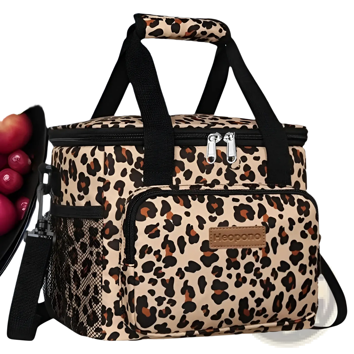 Insulated Lunch Bag Large Portable Crossbody Case