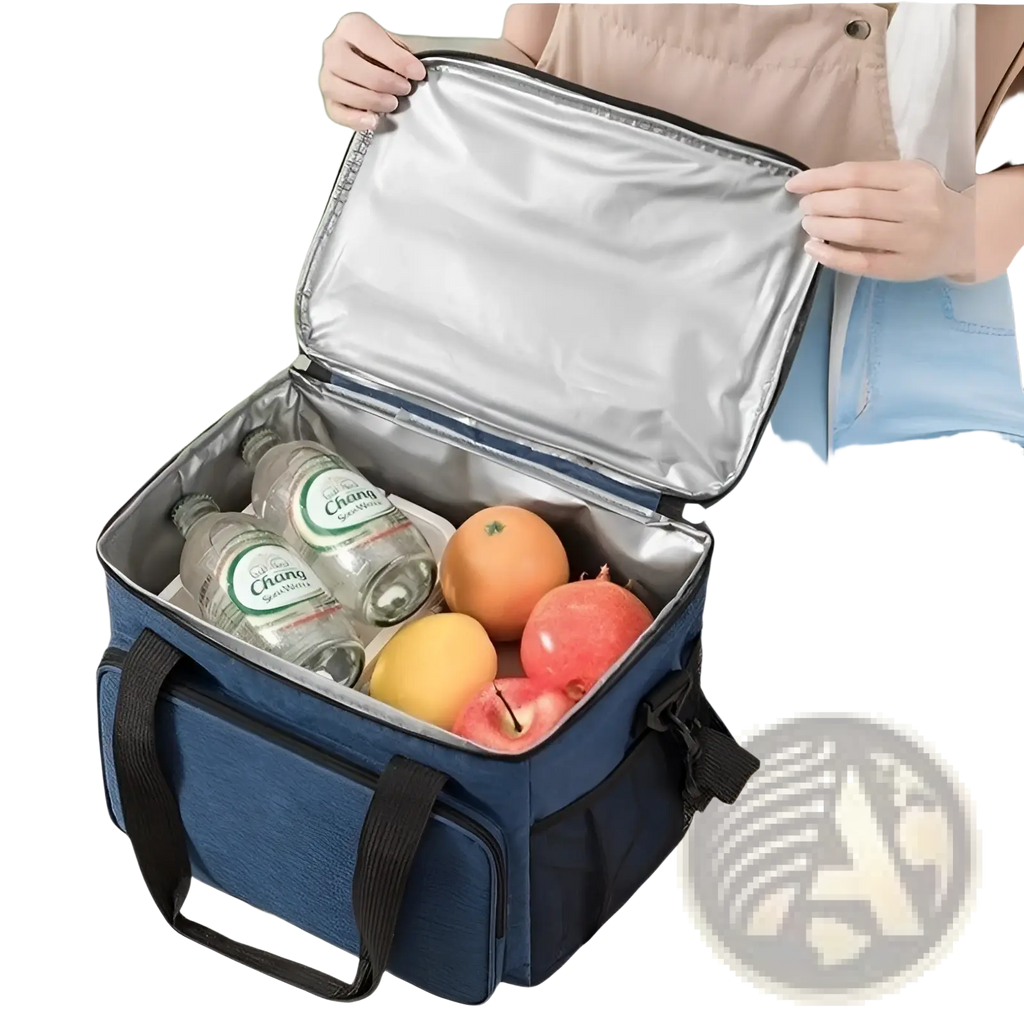 Insulated Lunch Bag Large Portable Crossbody Case