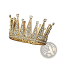 Intricate Rhinestone Filigree Bridal Tiara Crown