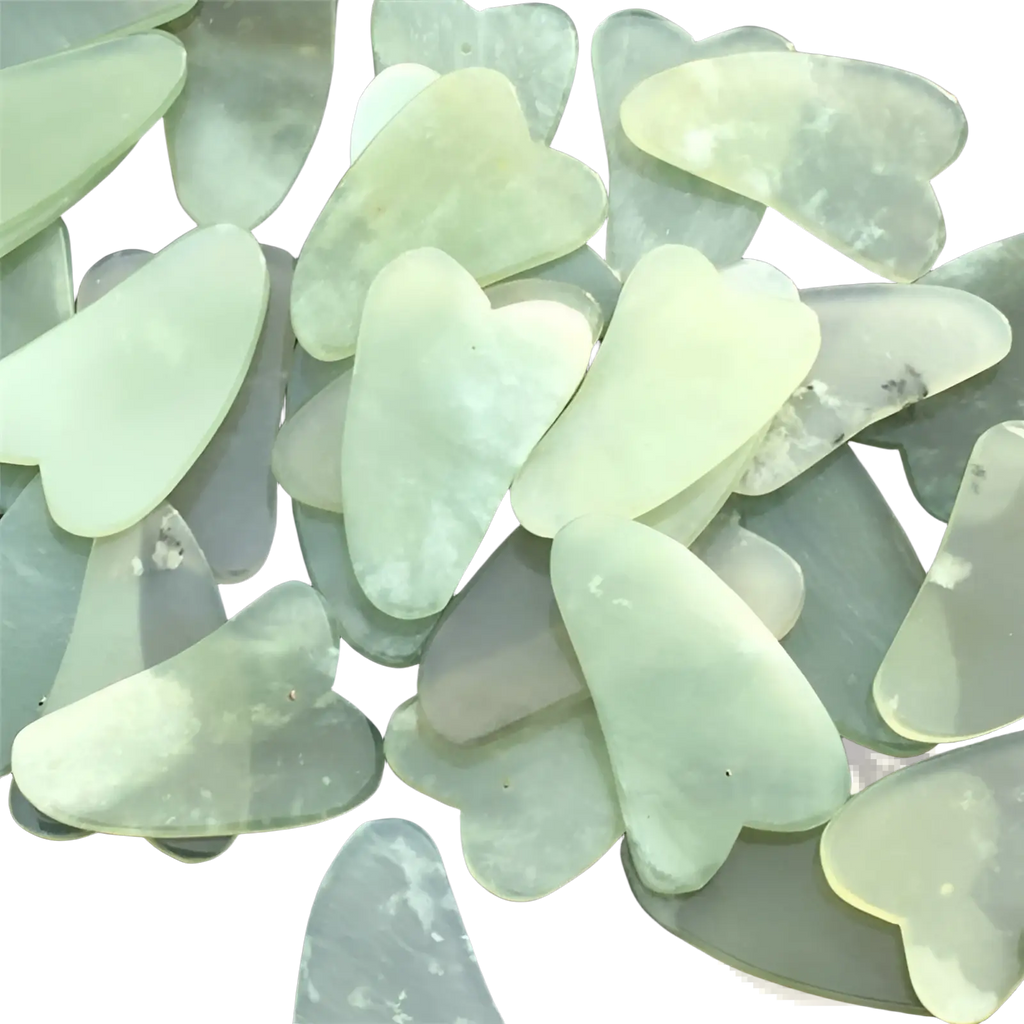 Jade Gua Sha Facial Massage Tool for Skin Care