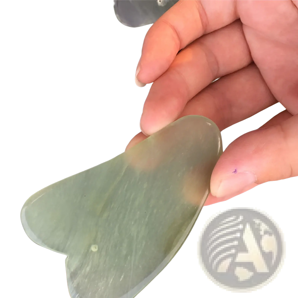 Jade Gua Sha Facial Massage Tool for Skin Care