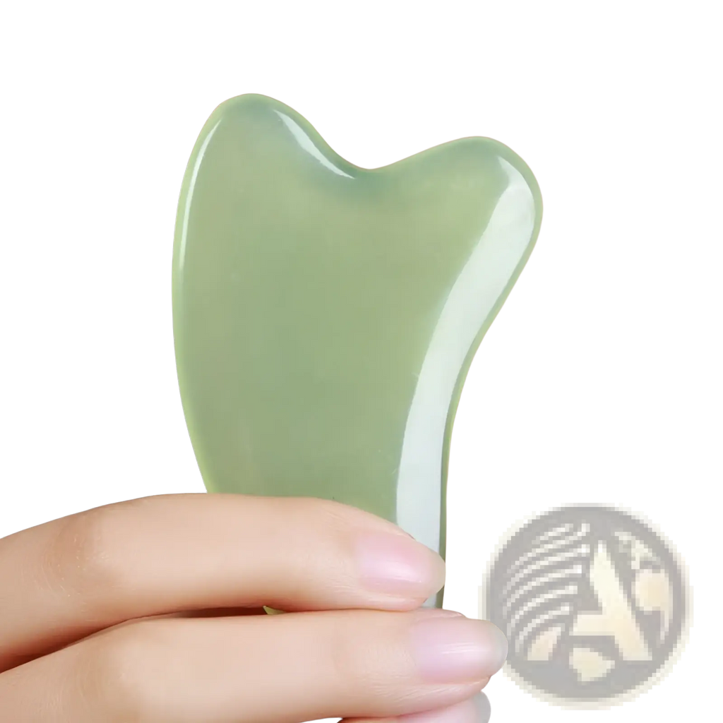 Jade Gua Sha Facial Massage Tool for Skin Care