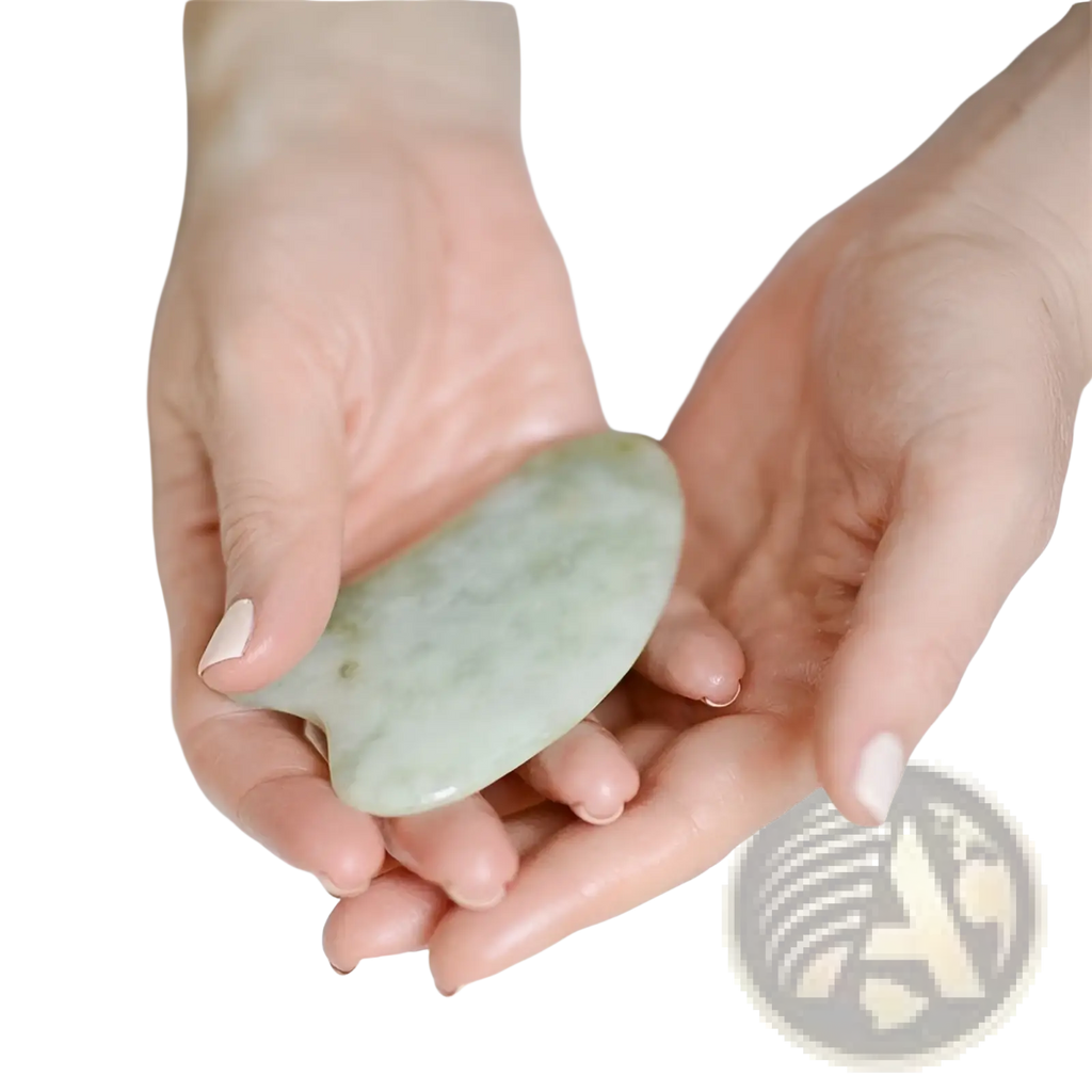Jade Gua Sha Facial Massage Tool for Skin Care