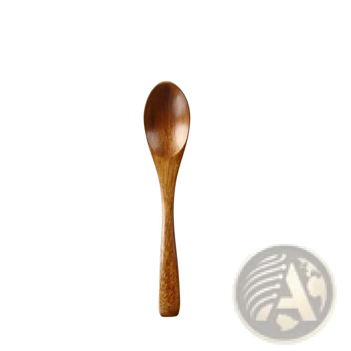Japanese Wooden Honey Spoon Handcrafted Hemu Wood