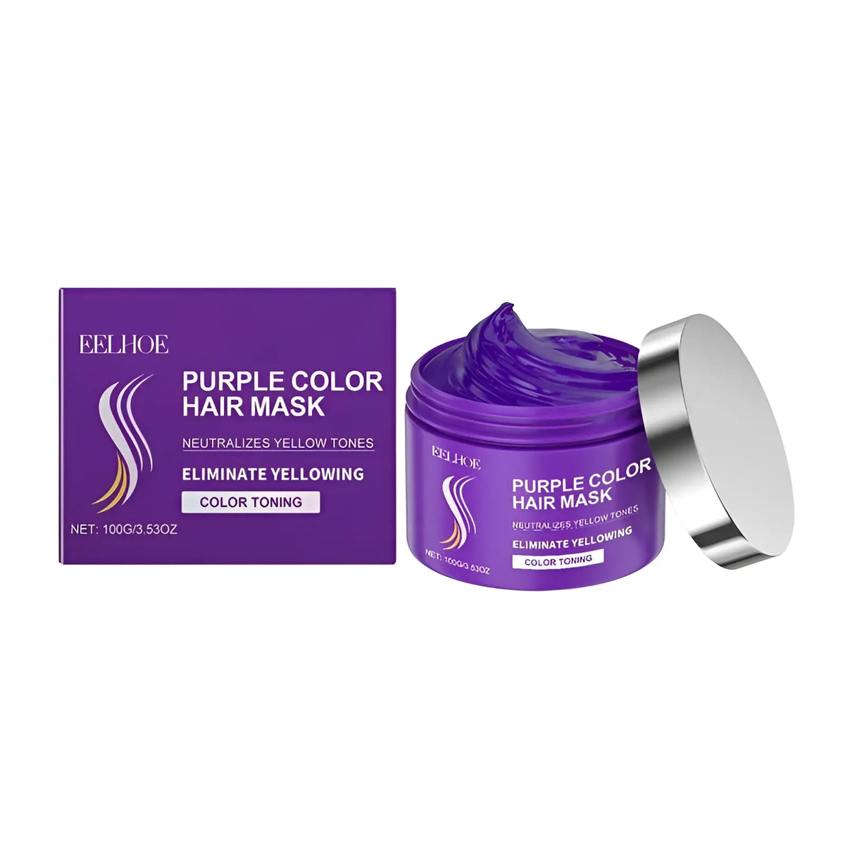 Keratin Purple Hair Mask for Brassiness Control 100g