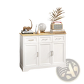 Kitchen Sideboard Buffet Cabinet with Storage White Oak