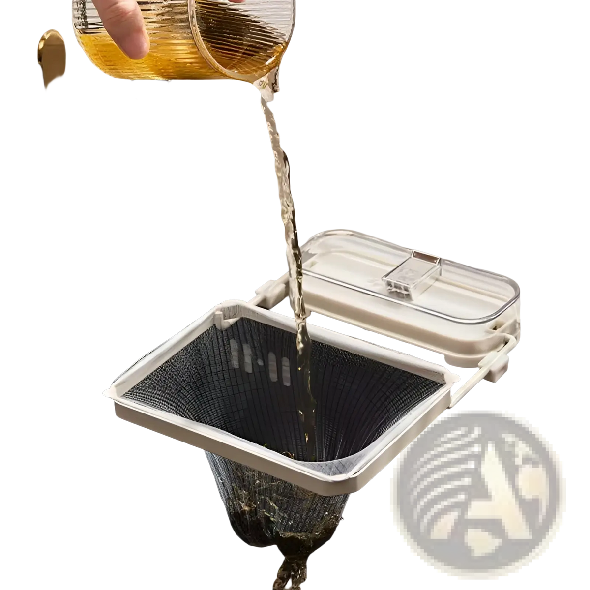 Kitchen Sink Filter Rack with Mesh Strainer Bags