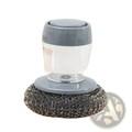 Kitchen Soap Dispensing Palm Brush and Scrubber Set