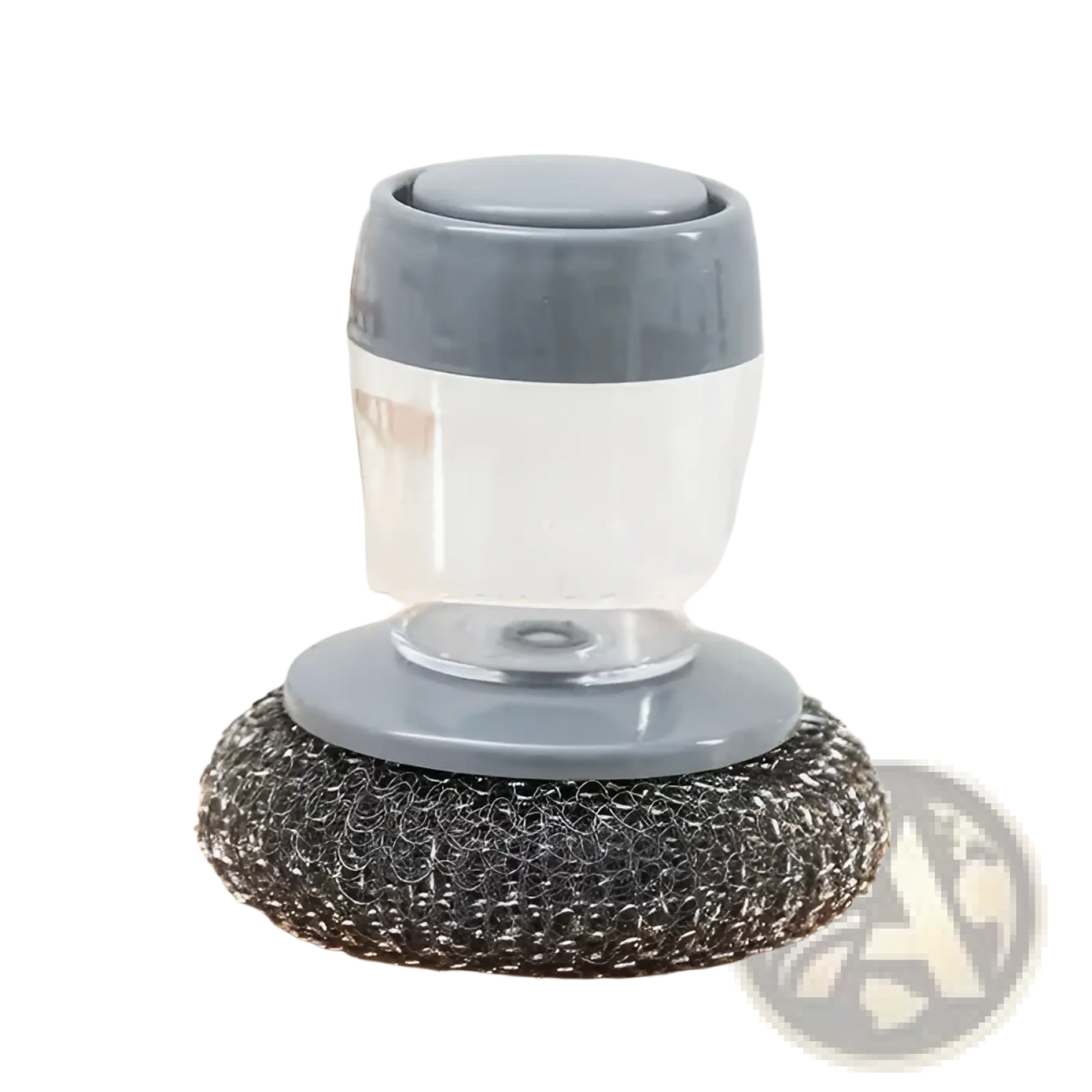 Kitchen Soap Dispensing Palm Brush and Scrubber Set