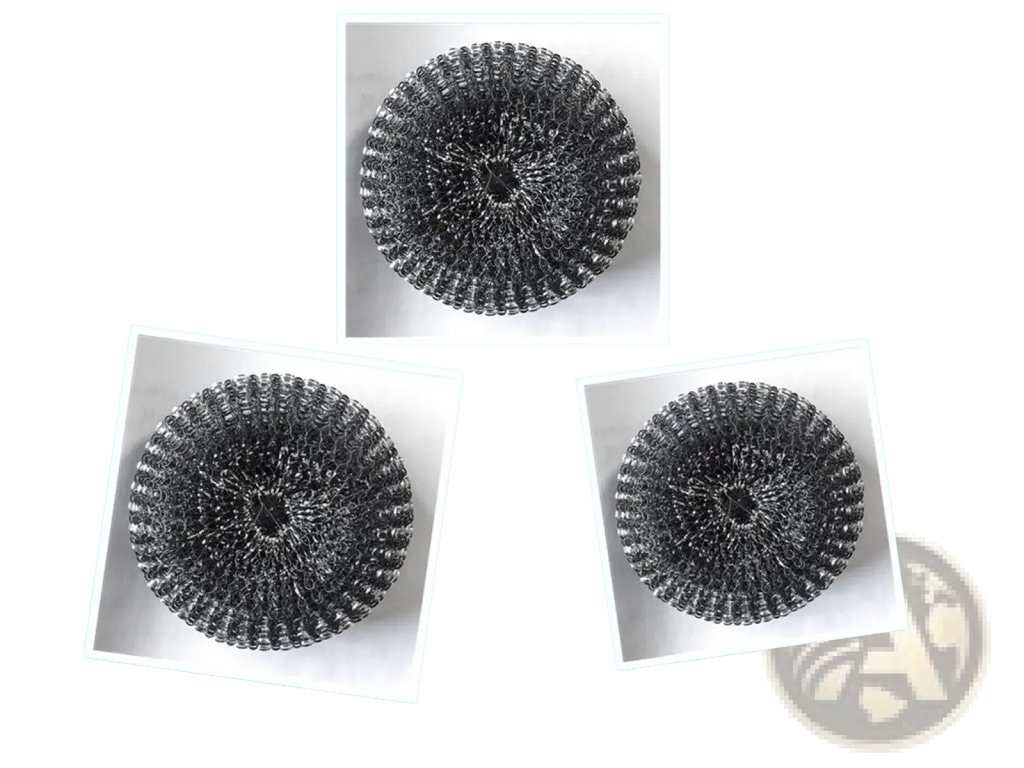 Kitchen Soap Dispensing Palm Brush and Scrubber Set