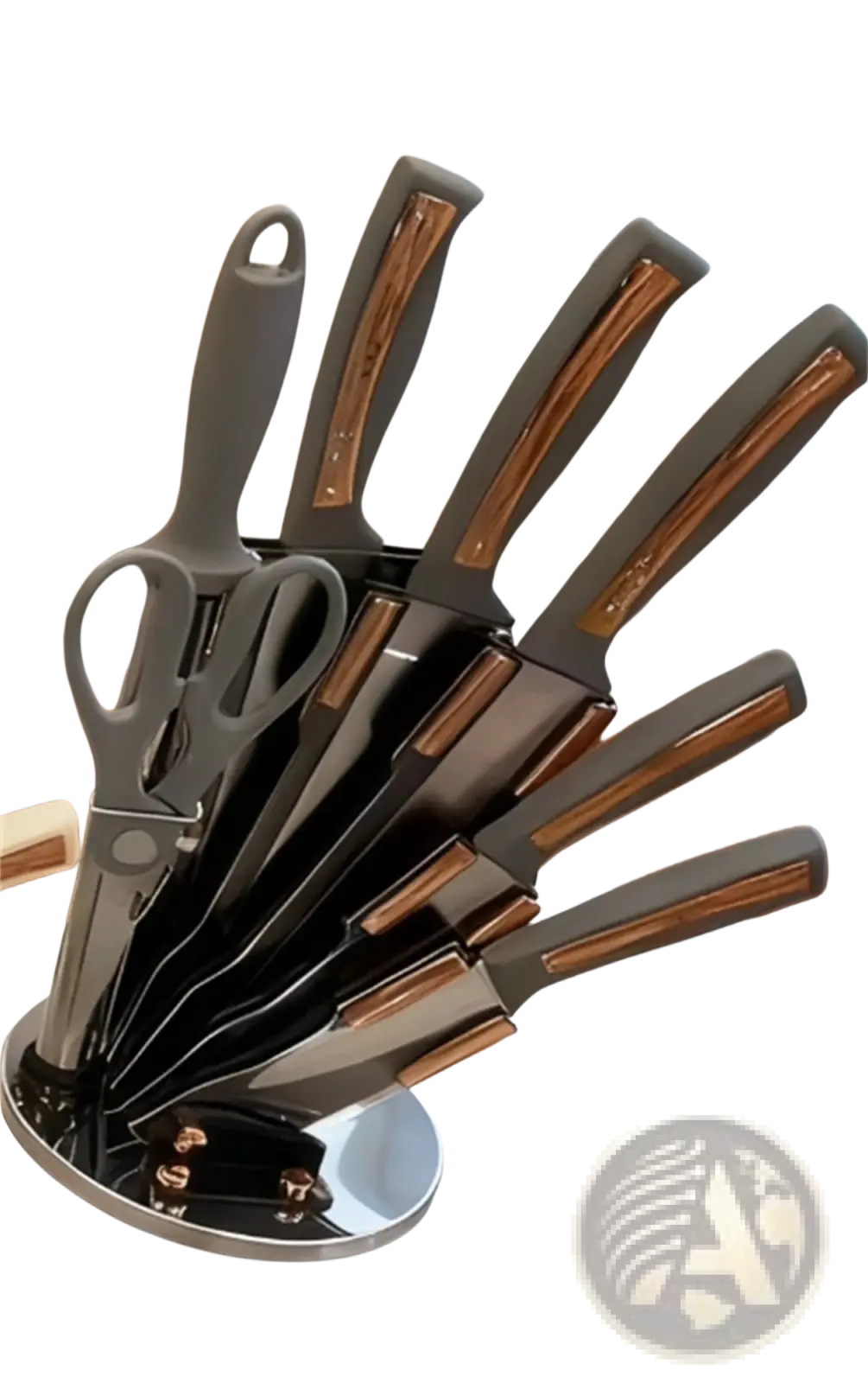 Kitchenware Knife Set with Modern Stainless Steel Blades