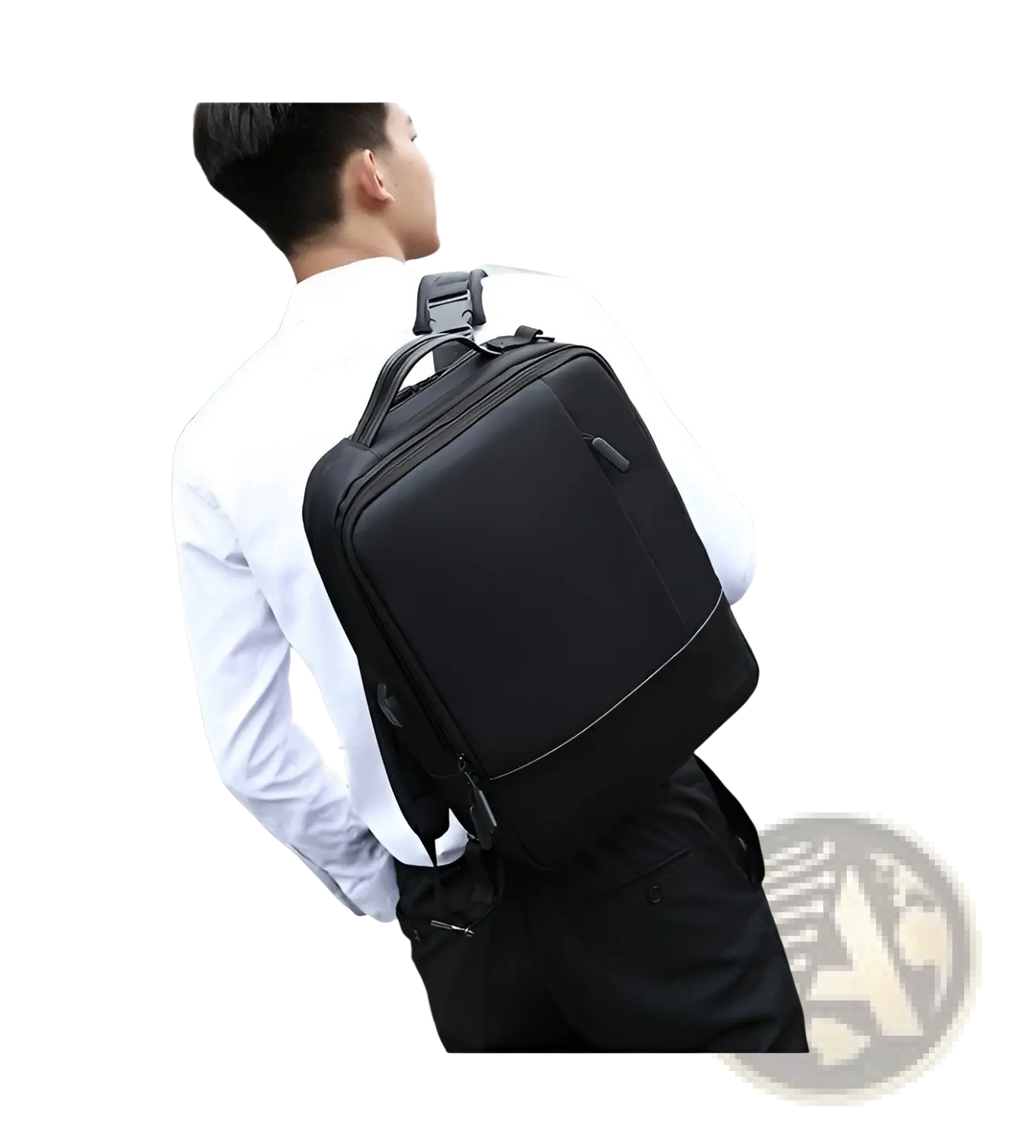 Laptop Backpack Waterproof Nylon Zipper Bag