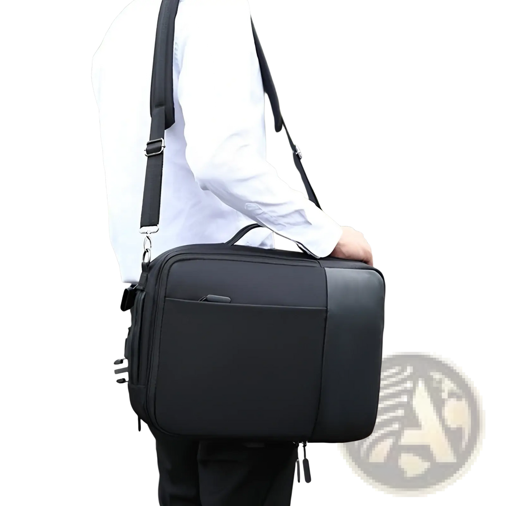 Laptop Backpack Waterproof Nylon Zipper Bag