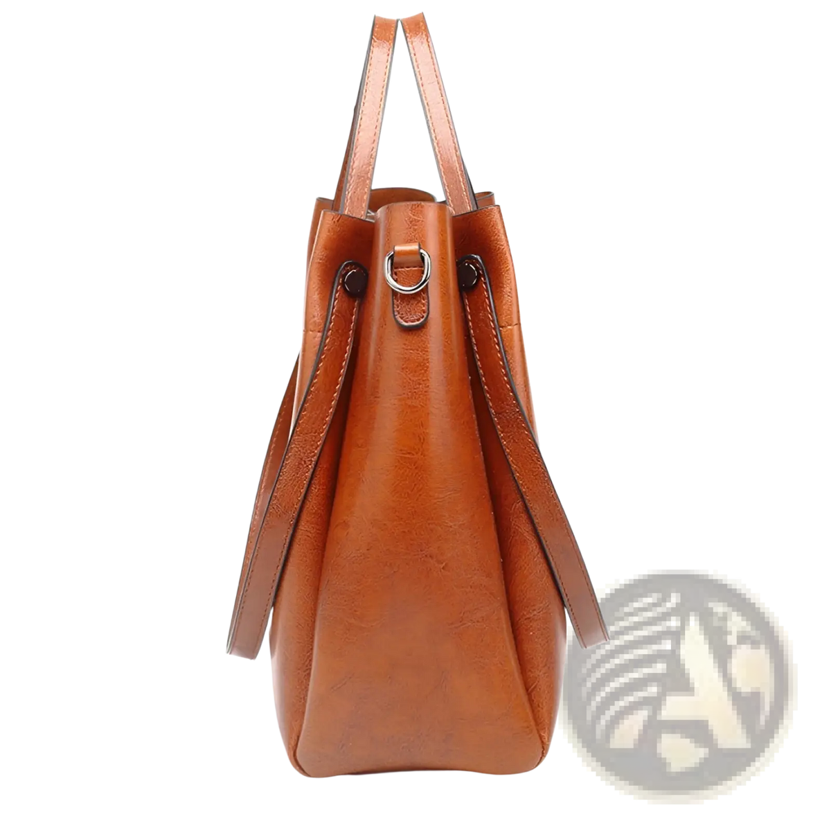 Large Capacity Faux Leather Tote Shoulder Bag